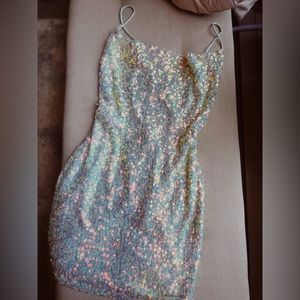 Kensley Sequin Party Dress